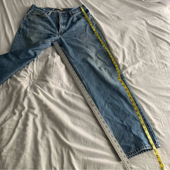 Men's Levi's 550 Relaxed Fit Denim Jeans 34 x 32 Medium Wash - Picture 13 of 16